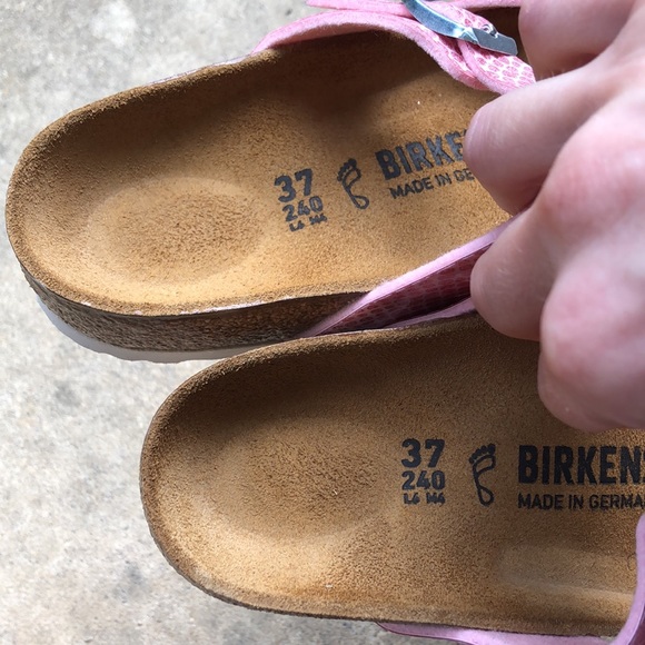 NWOT Birkenstock womens Bir Mayari Bf Magic Snake. Size 37. - Picture 6 of 12